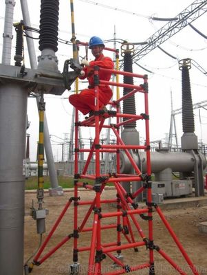 High Safety Light Weight Insulation Scaffolding / Customized Length Fiberglass Insulation Scaffold